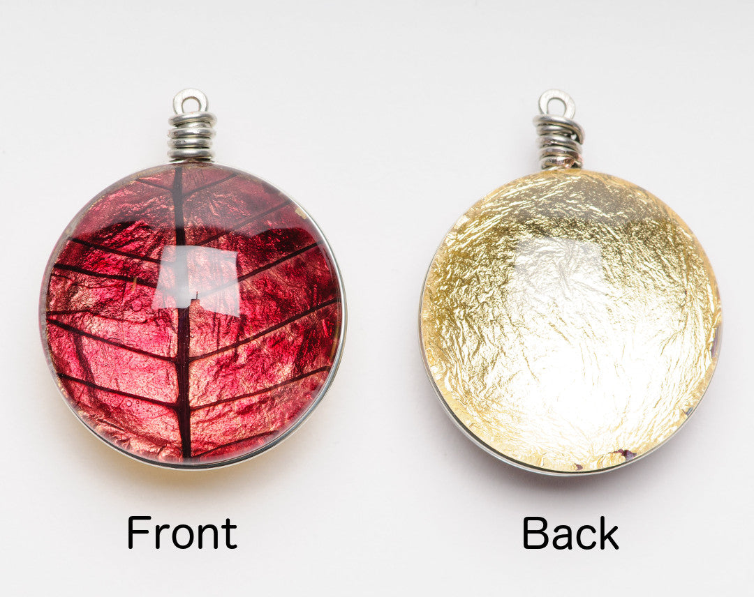 Gilded Poinsettia Pendant